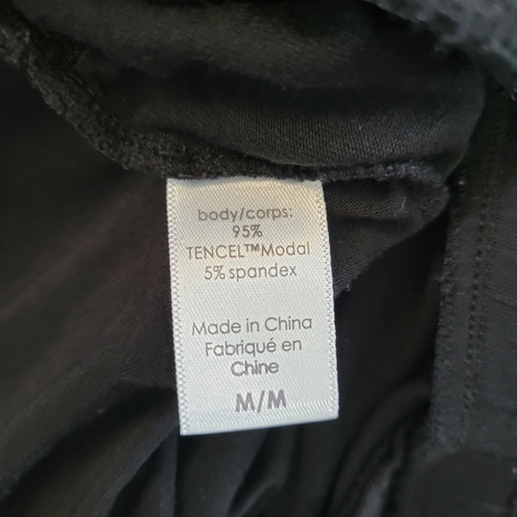 Eberjey Henry Modal Tencel Pajama Lounge Bottoms Pants Black L - Picture 12 of 12